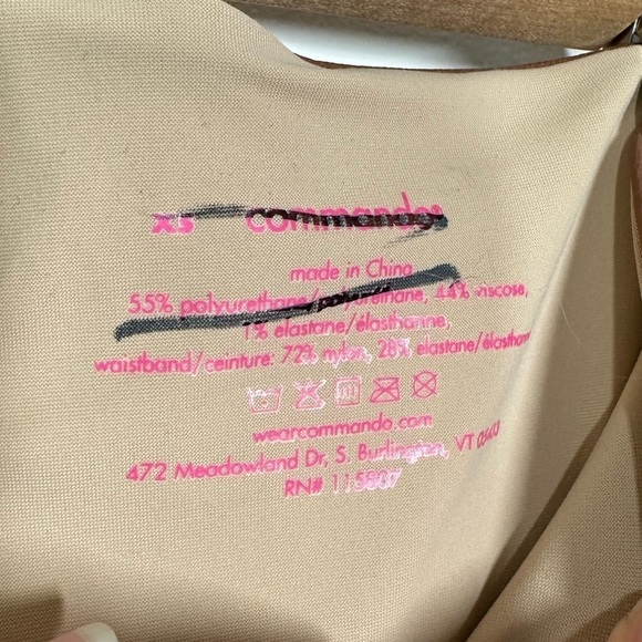 Commando Faux Leather Cropped Flare Leggings in Cocoa‎ XS - Picture 4 of 6